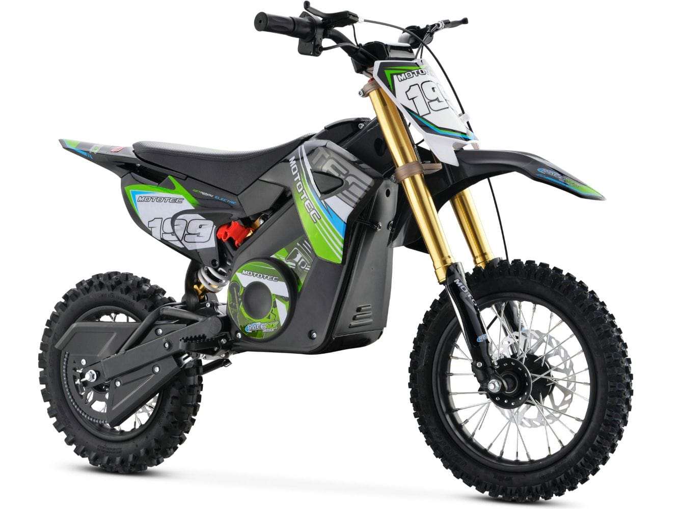 MotoTec 36v Pro Electric Dirt Bike 1000w Lithium - Electrik-Bikes
