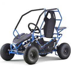 MotoTec Maverick Go Kart 36v 1000w Blue