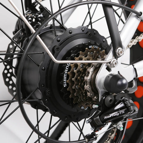 Image of NAKTO Ox 48V/10Ah 500W Folding Fat Tire Electric Bike - Electrik-Bikes