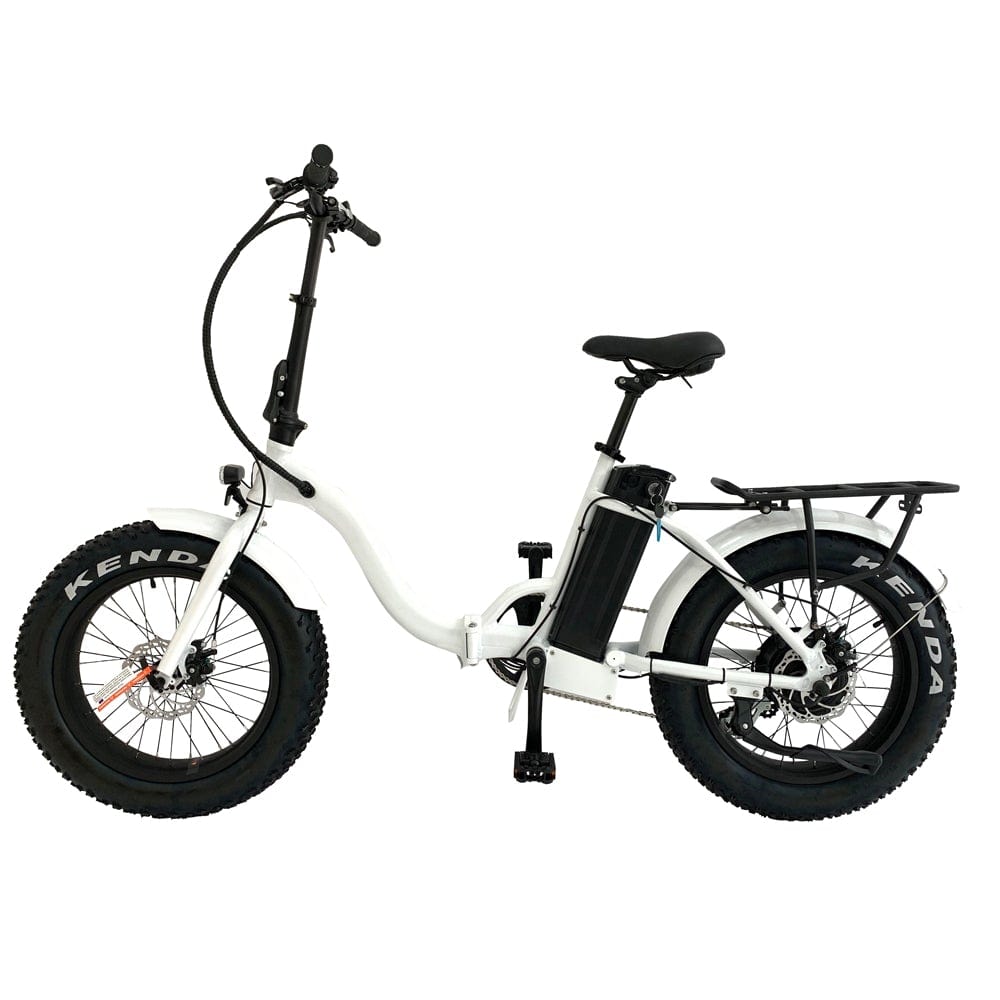 EUNORAU E-FAT-STEP 48V/12.5Ah 500W Fat Tire Step-Thru Electric Folding Bike - Electrik-Bikes
