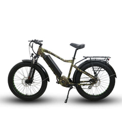 EUNORAU FAT-HD 48V/15.6Ah 1000W Fat Tire Hunting/Fishing Electric Mountain Bike - Electrik-Bikes