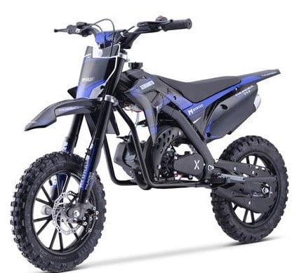 MotoTec Thunder 50cc 2-Stroke Kids Gas Dirt Bike - Electrik-Bikes