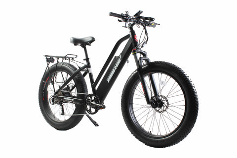 X-TREME Boulderado 48 Volt 500W Fat Tire Step-Thru Electric Mountain Bike - Electrik-Bikes