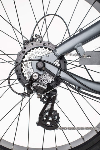 Image of REVI Bikes Cheetah Cafe Racer 17.5Ah 840W Electric Mountain Bike - Electrik-Bikes