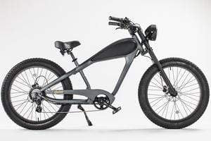 Image of REVI Bikes Cheetah Cafe Racer 17.5Ah 840W Electric Mountain Bike - Electrik-Bikes
