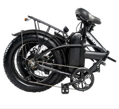 MUKKPET GL 48V/13Ah 500W Folding Fat Tire Electric Step-Thru Bike W/I-PAS-New Year Sale - Electrik-Bikes