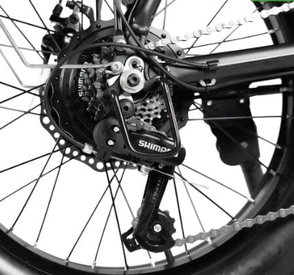 MUKKPET GL 48V/13Ah 500W Folding Fat Tire Electric Step-Thru Bike W/I-PAS-New Year Sale - Electrik-Bikes