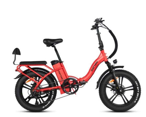 Rattan LF-750 PRO 750W Alloy Wheel Fat Tire 4.0 Foldable E Bike With Switch For Cruise Control-New Year Sale - Electrik-Bikes