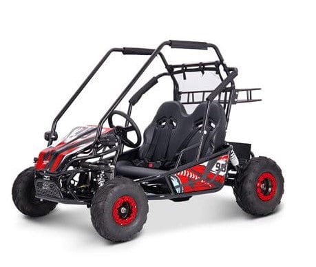 Image of MotoTec Mud Monster XL 60v 2000w Electric Go Kart Full Suspension Red - Electrik-Bikes