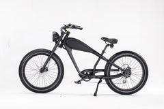 REVI Bikes Cheetah Plus 48V/17.5Ah 750W Fat Tire Electric Cruiser Bike - Electrik-Bikes