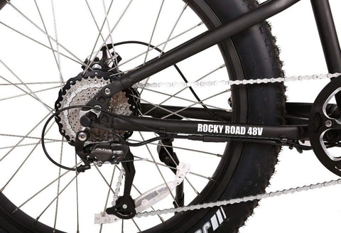 Image of X-TREME Rocky Road 48 Volt 500W Fat Tire Electric Mountain Bike - Electrik-Bikes